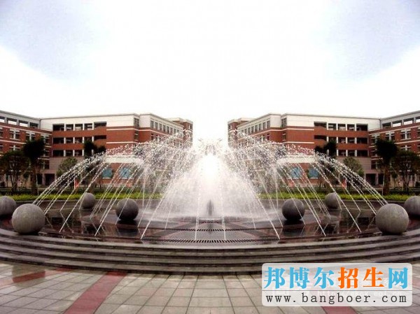 浙江廣廈建設(shè)職業(yè)技術(shù)學院校園一角4000
