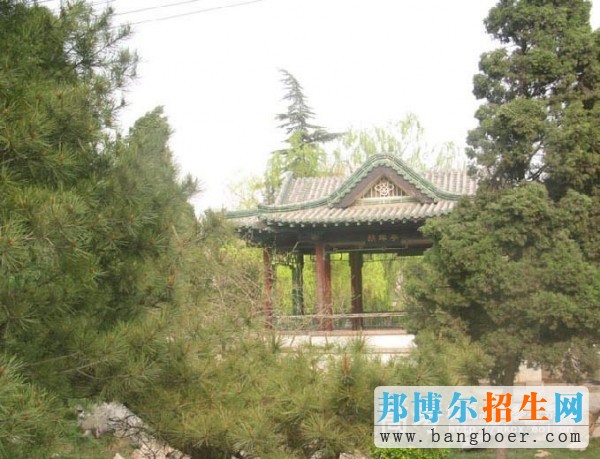 山東師范大學歷山學院校園一角7096