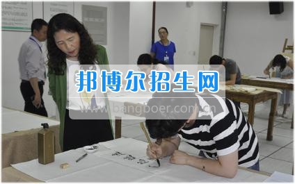 全國書畫等級考試在成都師范學院開考