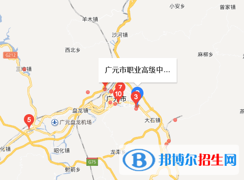 廣元職業(yè)高級中學地址在哪里