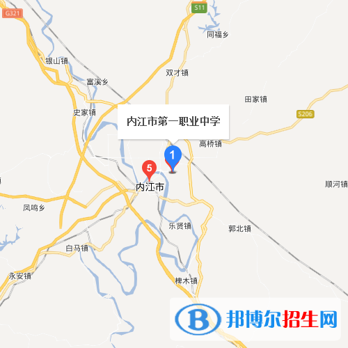 內(nèi)江第一職業(yè)中學地址在哪里