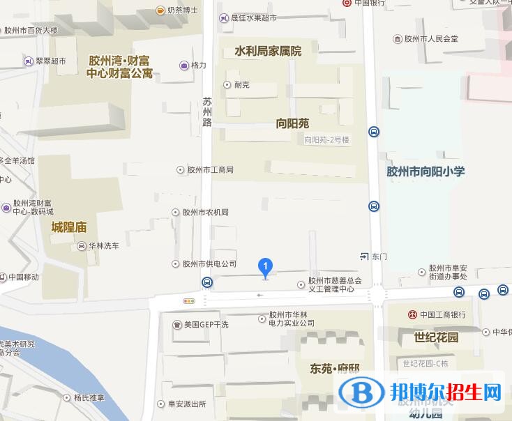 膠州市職業(yè)教育中心2022年地址在哪里