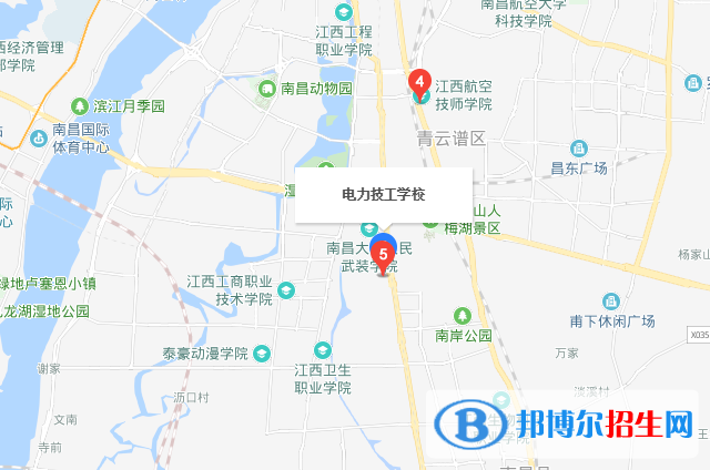江西電力高級(jí)技工學(xué)校地址在哪里