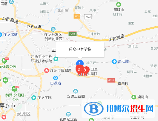 萍鄉(xiāng)衛(wèi)生學(xué)校地址在哪里