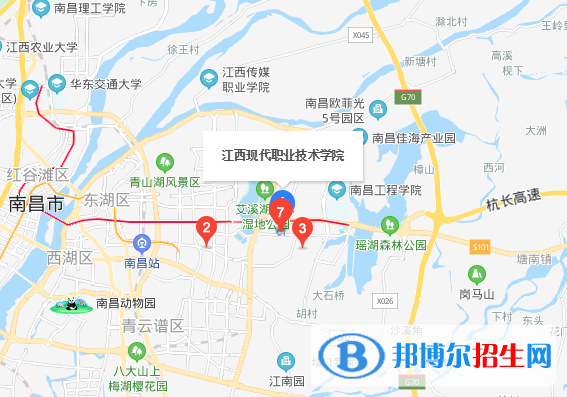江西現(xiàn)代職業(yè)技術學院地址在哪里