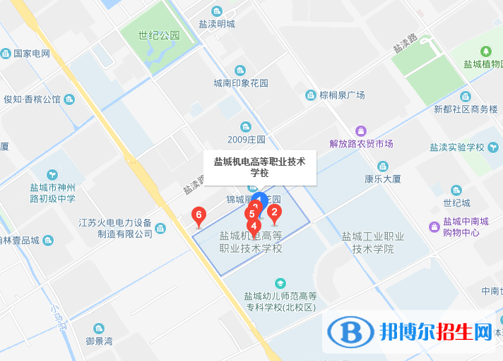 鹽城機電高等職業(yè)技術(shù)學(xué)校地址在哪里