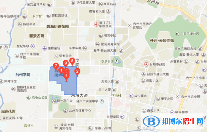 臺(tái)州職業(yè)技術(shù)學(xué)院地址在哪里
