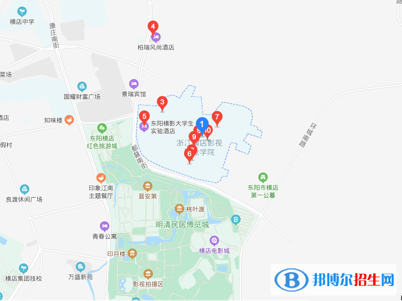 浙江橫店影視職業(yè)學(xué)院地址在哪里