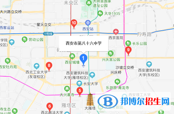 西安第八十六中學(xué)地址在哪里