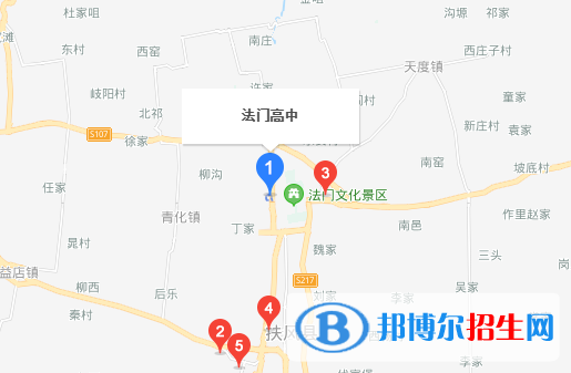 扶風(fēng)縣法門高中地址在哪里