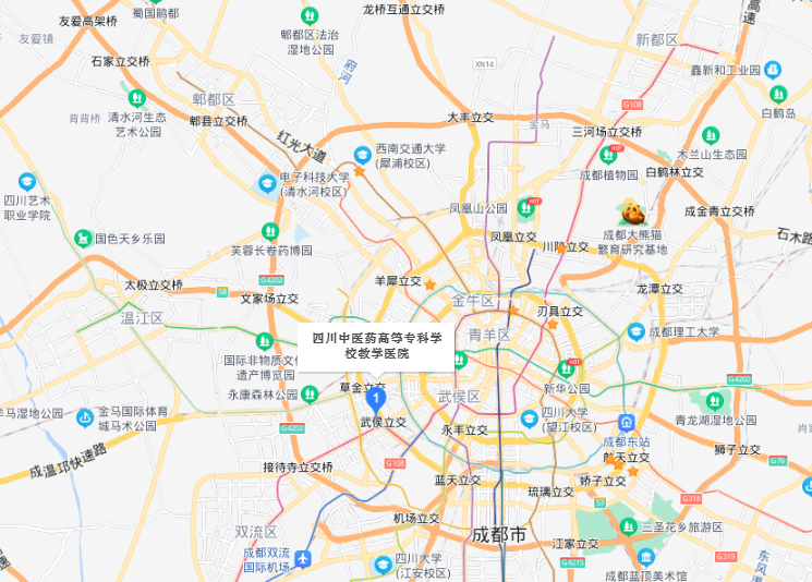 四川中醫(yī)藥高等?？茖W(xué)校地址在哪里