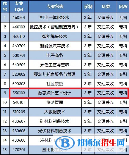 石嘴山工貿(mào)職業(yè)技術(shù)學(xué)院藝術(shù)類專業(yè)有哪些？