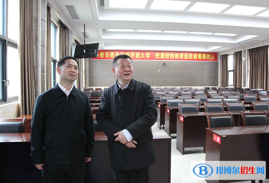 四川開放大學(xué)黨委副書記、紀(jì)委書記田仁來(lái)到我?？疾煺{(diào)研