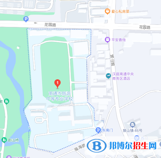 南通市旅游中等專業(yè)學校2023年地址在哪里