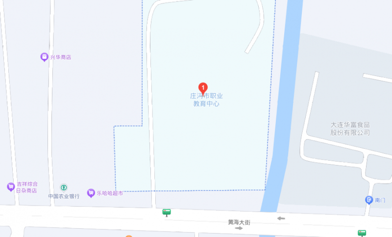莊河市職業(yè)教育中心地址，乘車路線