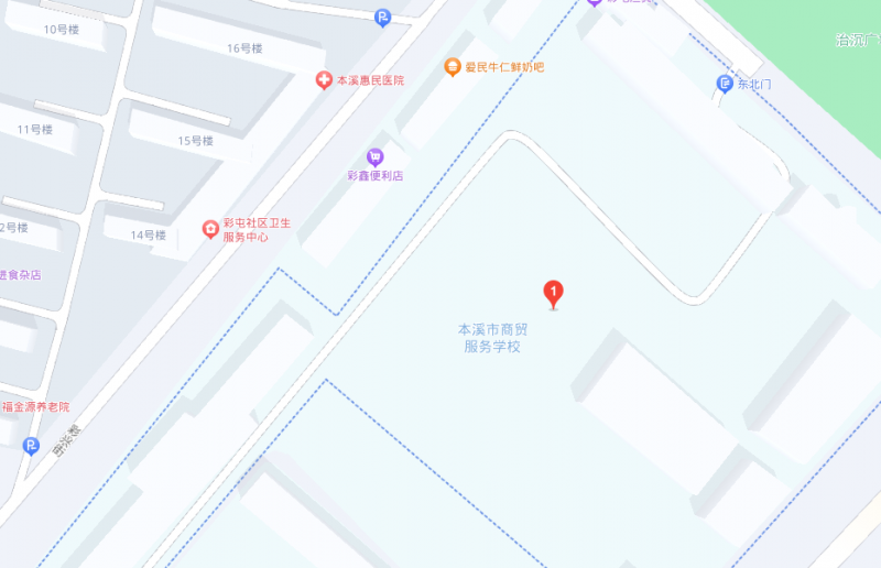 本溪市商貿(mào)服務(wù)學校地址，乘車路線