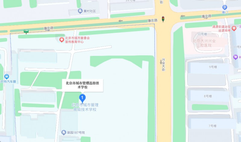 北京市城市管理高級(jí)技術(shù)學(xué)校地址，乘車路線