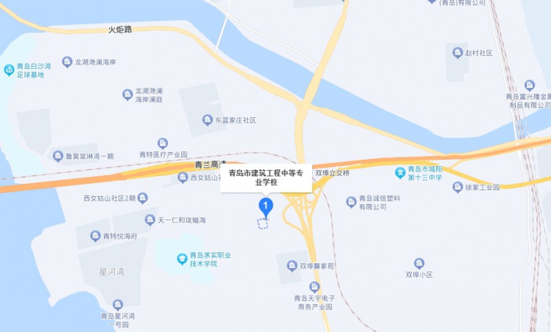 青島市建筑工程職業(yè)中等專業(yè)學(xué)校地址，乘車路線