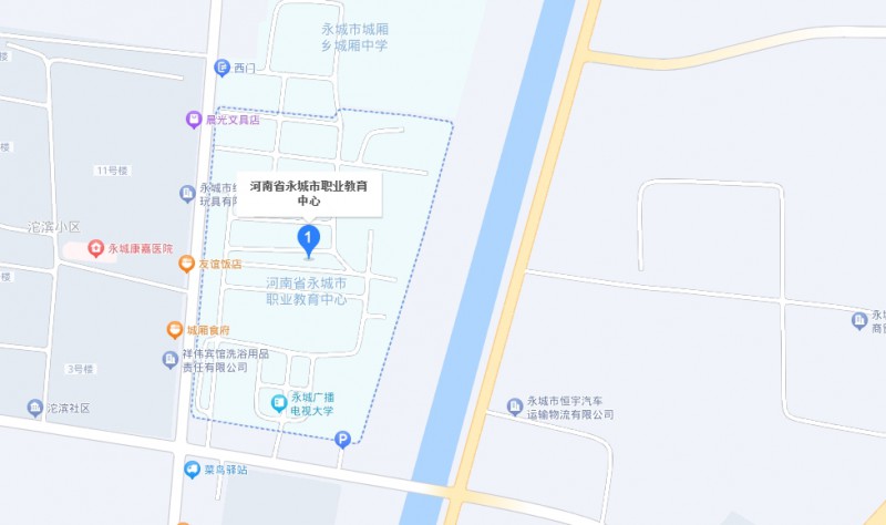 永城市職業(yè)教育中心地址，乘車路線