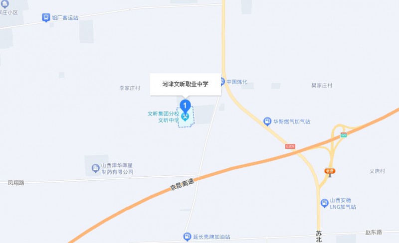 河津市文昕職業(yè)中學(xué)地址，乘車路線