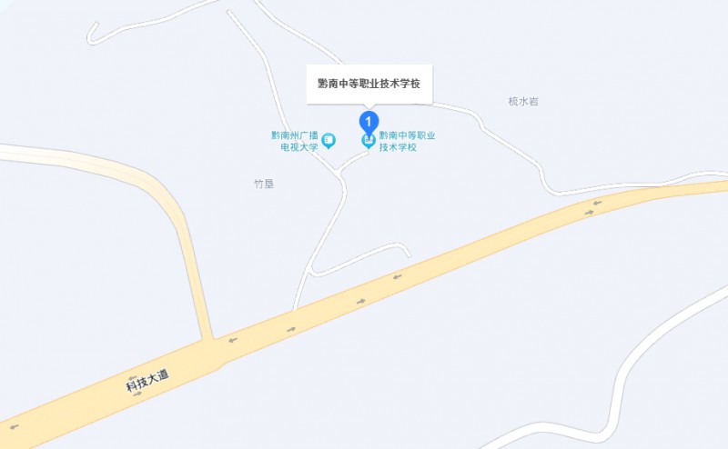 黔南中等職業(yè)技術(shù)學(xué)校地址，乘車(chē)路線