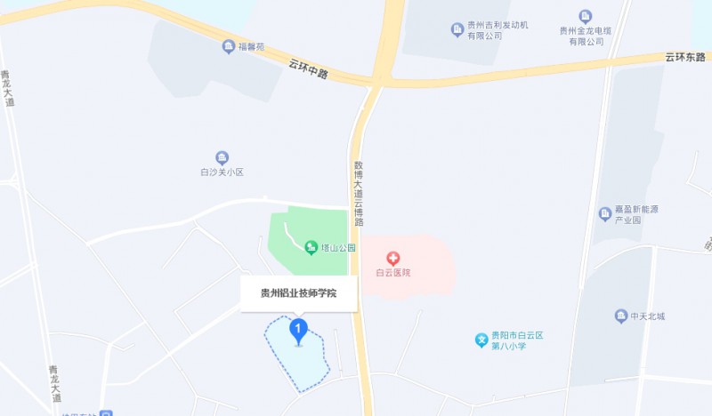 貴州鋁業(yè)技師學院地址，乘車路線