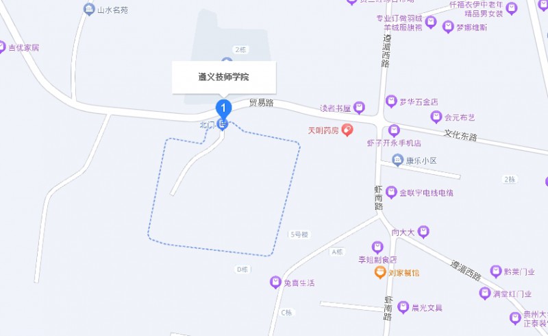 遵義技師學(xué)院地址，乘車路線