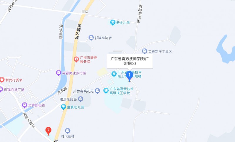 廣東省南方技師學(xué)院地址，乘車路線