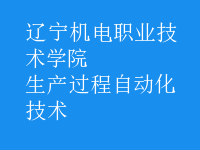 生產(chǎn)過程自動化技術(shù)