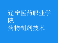 藥物制劑技術