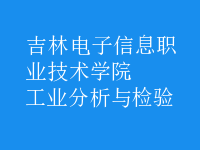 工業(yè)分析與檢驗