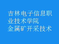 金屬礦開采技術(shù)