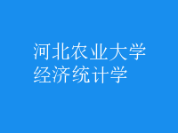 經(jīng)濟(jì)統(tǒng)計(jì)學(xué)