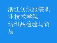 紡織品檢驗與貿易