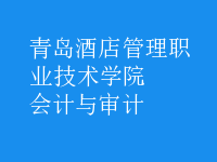 會(huì)計(jì)與審計(jì)