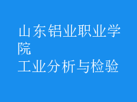 工業(yè)分析與檢驗
