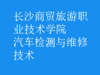 汽車檢測(cè)與維修技術(shù)