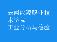 工業(yè)分析與檢驗