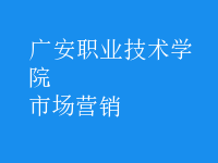 市場(chǎng)營銷