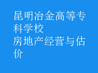 房地產(chǎn)經(jīng)營與估價(jià)