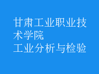工業(yè)分析與檢驗