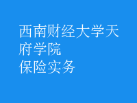 保險實(shí)務(wù)