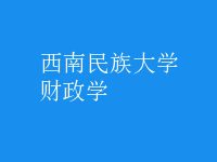 財(cái)政學(xué)