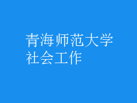 社會(huì)工作