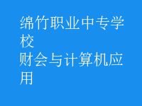 財(cái)會與計(jì)算機(jī)應(yīng)用